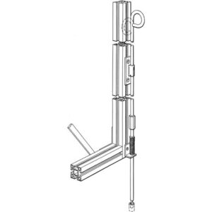 Chốt cửa tủ ABB - model 2TLA040033R3800