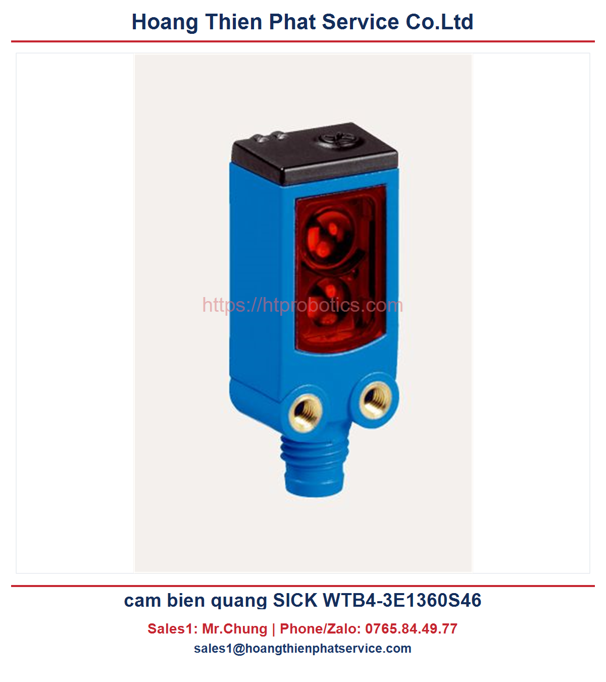 cảm biến quang SICK WTB4-3E1360S46