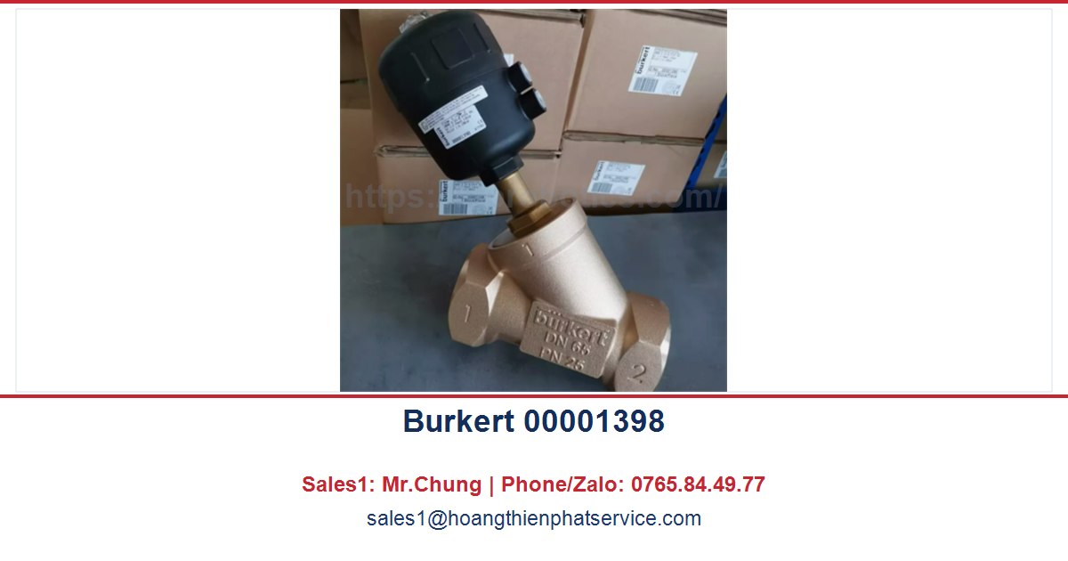 Van điện từ Burkert 00001398