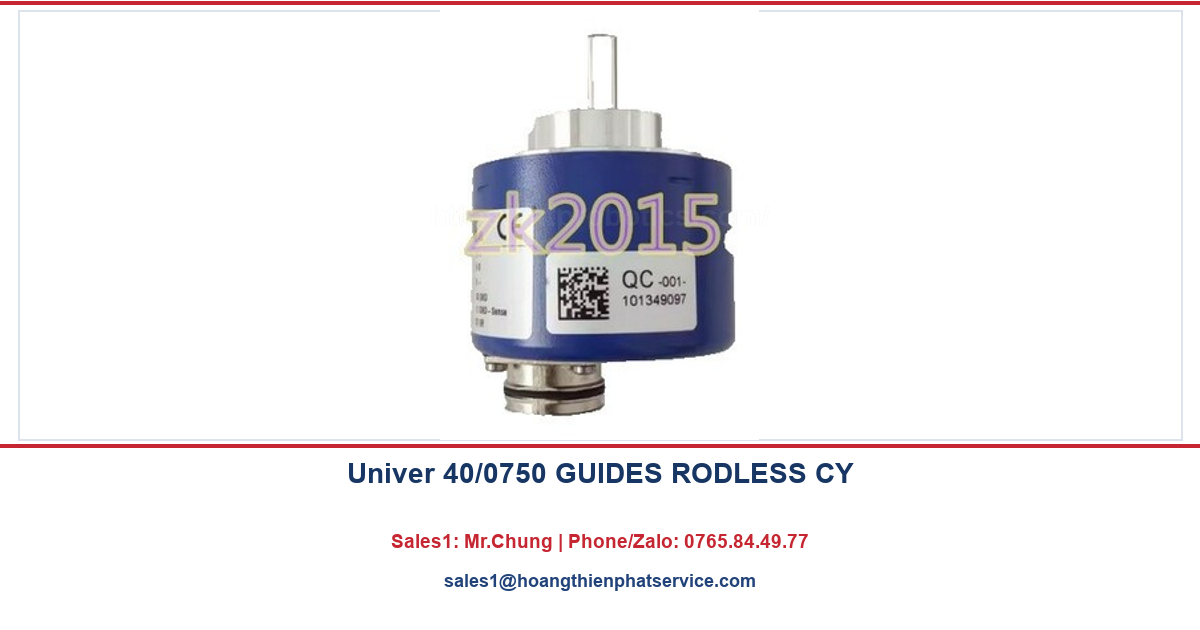 Thiết bị khí nén Univer 40/0750 GUIDES RODLESS CY