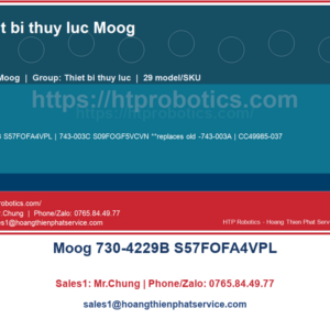Van servo thủy lực Moog 730-4229B S57FOFA4VPL
