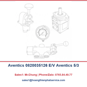 Van điện từ khí nén Aventics 0820035126 E/V Aventics 5/3 chính hãng