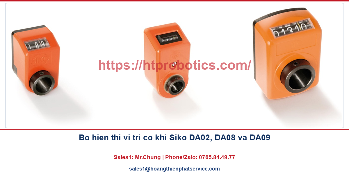 bộ hiển thị vị trí cơ khí siko