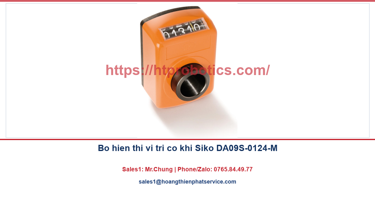 Bộ hiển thị vị trí cơ khí Siko DA09S-0124-M