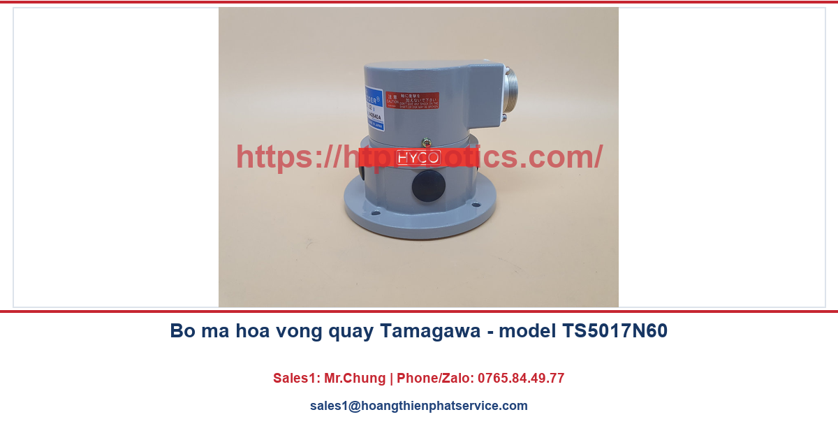 Bộ mã hóa vòng quay Tamagawa: model TS5017N60, TS3684N2E6 và TS5213N585