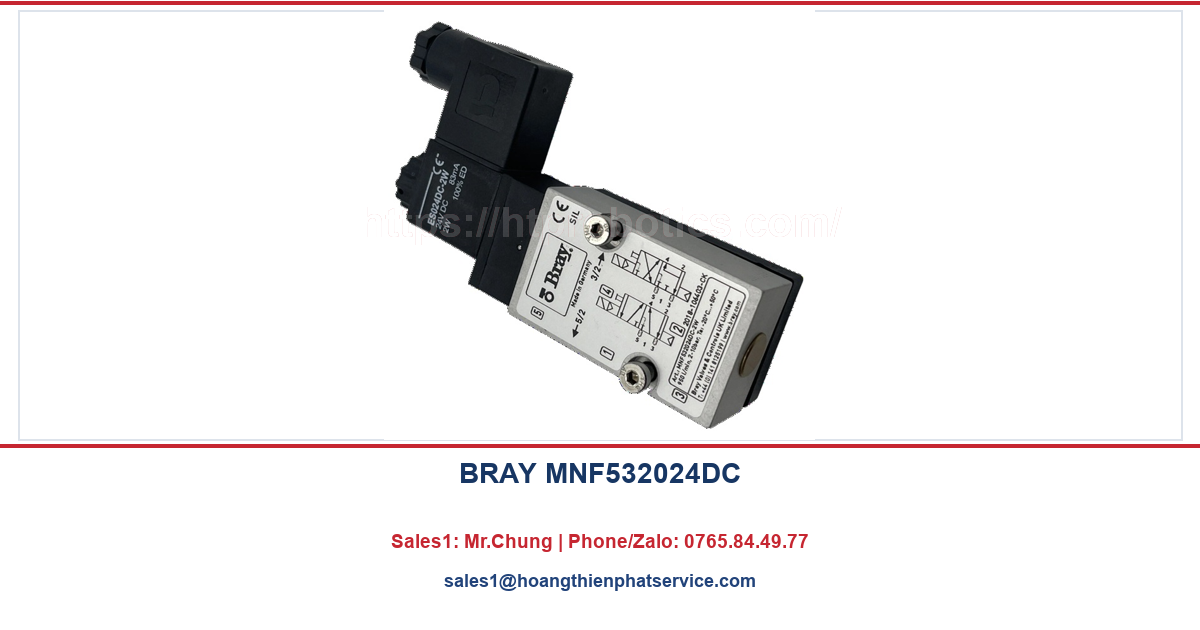 Van và bộ truyền động BRAY MNF532024DC