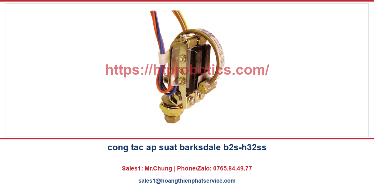 Công tắc áp suất Barksdale B2S-H32SS