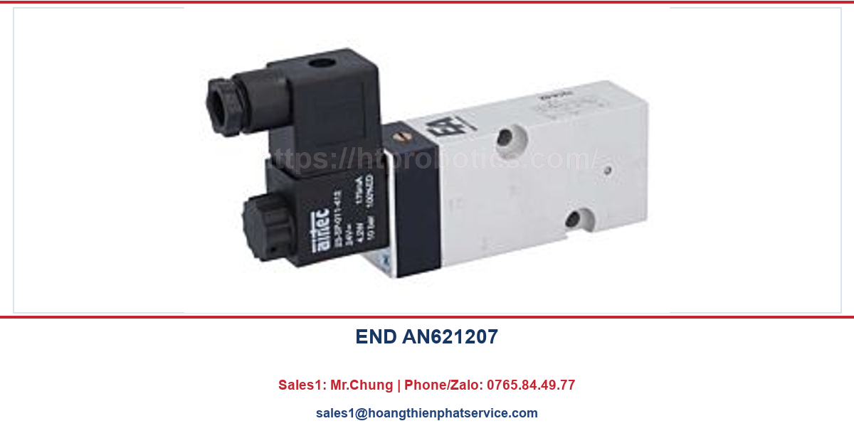 Van và bộ truyền động END AN621207