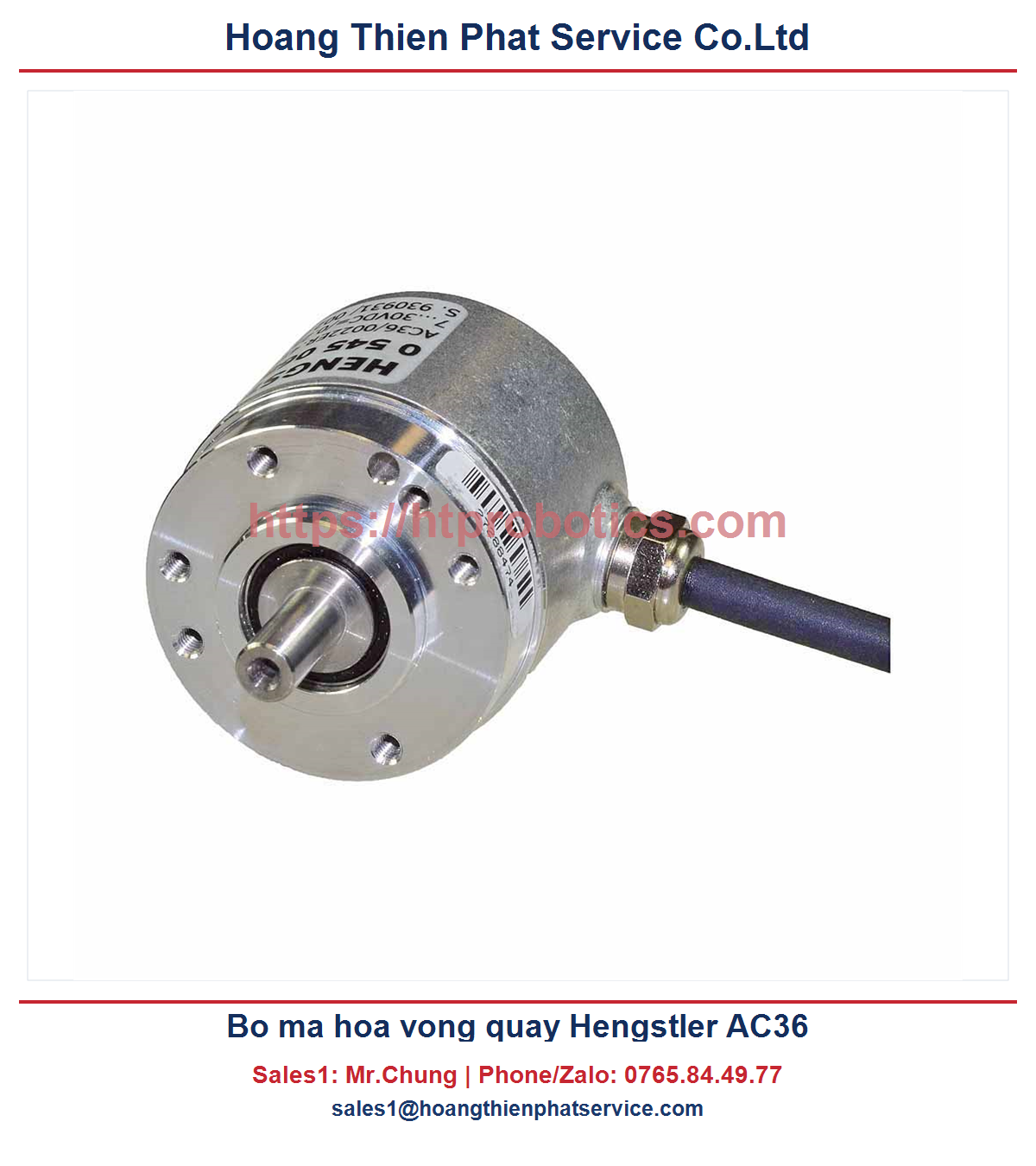Bộ mã hóa vòng quay Hengstler AC36