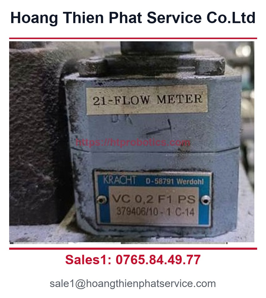 Đồng hồ đo lưu lượng KRACHT VC 02 F1 PS - Đồng hồ đo lưu lượng KRACHT VC 02 F1 PS