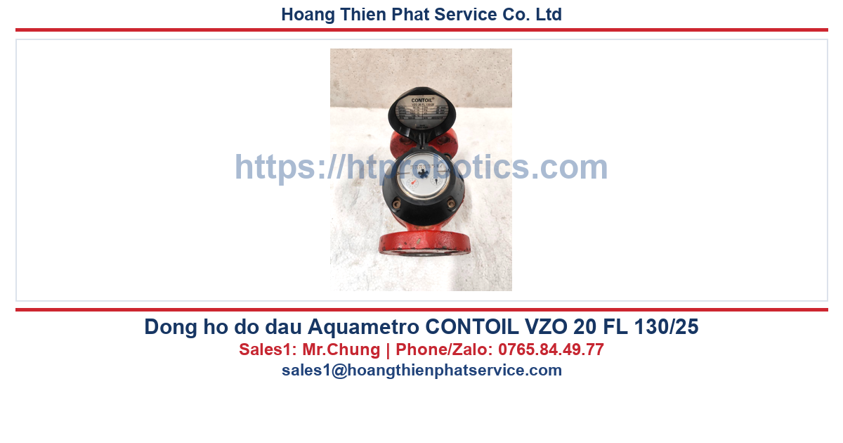 Đồng hồ đo dầu Aquametro VZO 20
