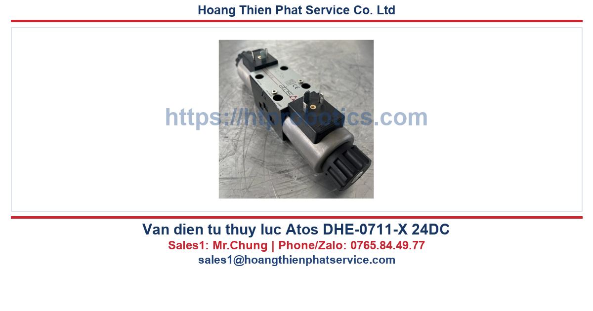 Van thủy lực Atos DHE-0711-X 24DC