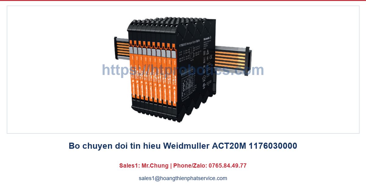 Bộ chuyển đổi tín hiệu Weidmuller 1176030000