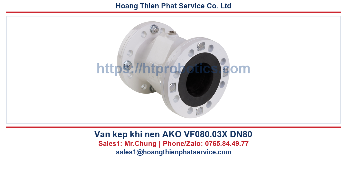 Van kẹp khí nén AKO VF080