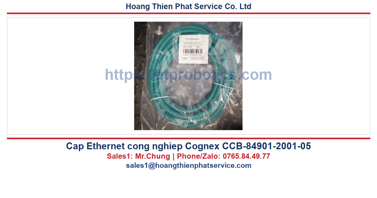 Cáp Cognex CCB-84901-2001-05