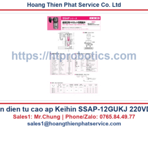 Van điện từ cao áp Keihin SSAP-12GUKJ 220VDC