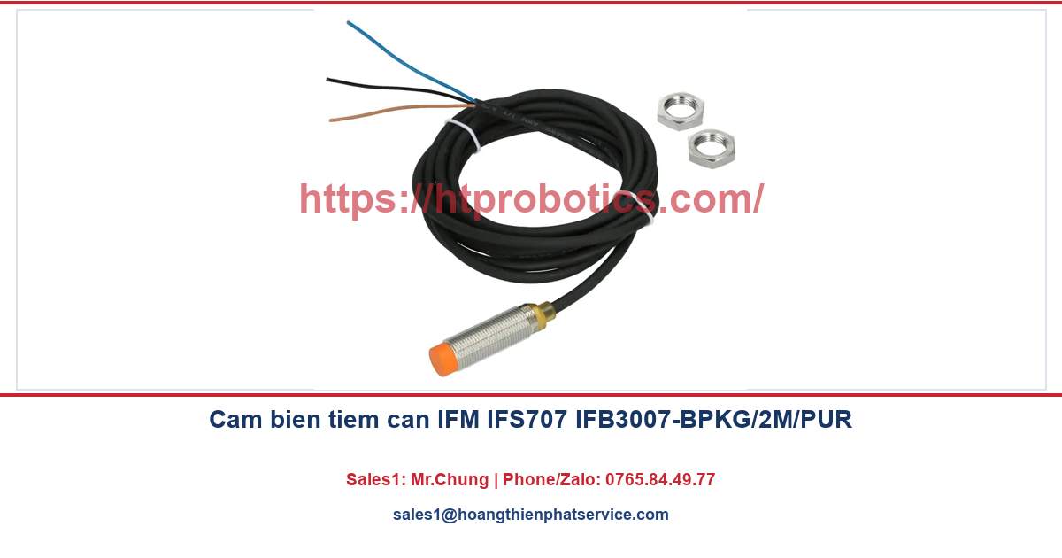 Cảm biến tiệm cận IFM IFS707 IFB3007-BPKG/2M/PUR