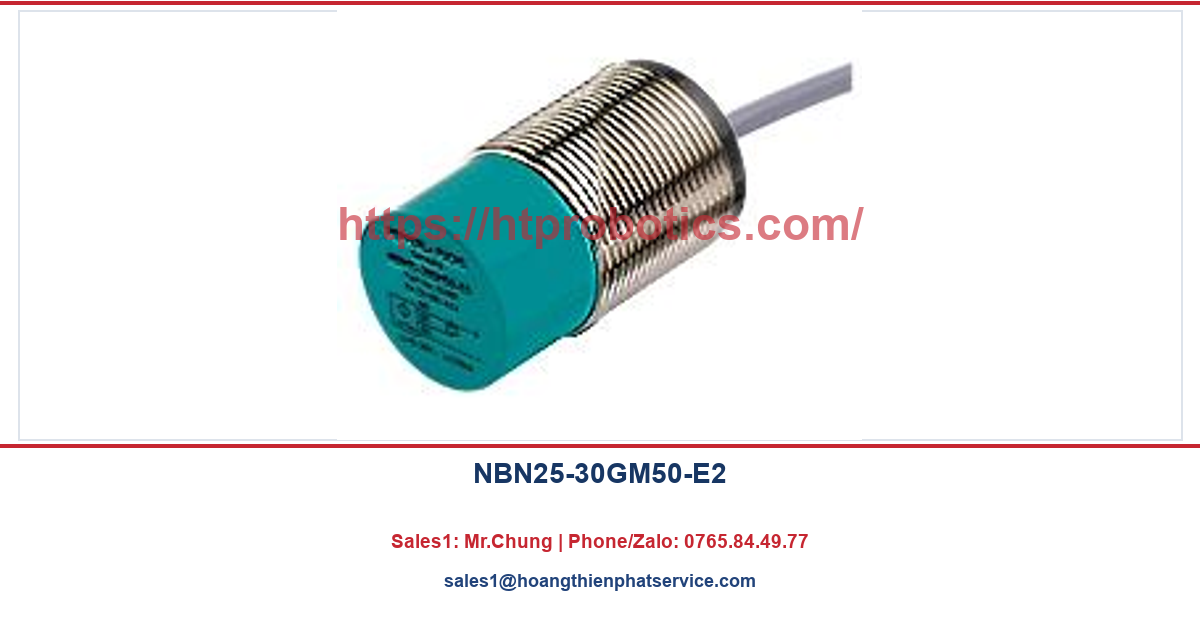 Cảm biến tiệm cận Pepperl+Fuchs NBN25-30GM50-E2
