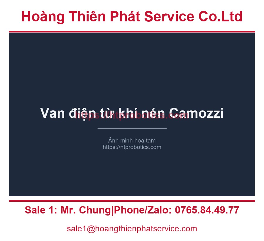 Van điện từ khí nén Camozzi